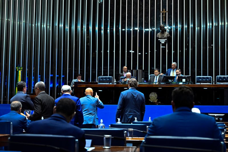 Plenário do Senado.