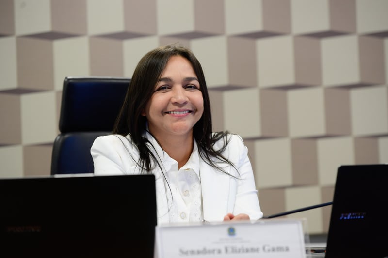 Senadora Eliziane Gama pediu vista.