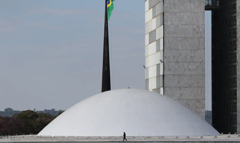 Fachada do Senado.