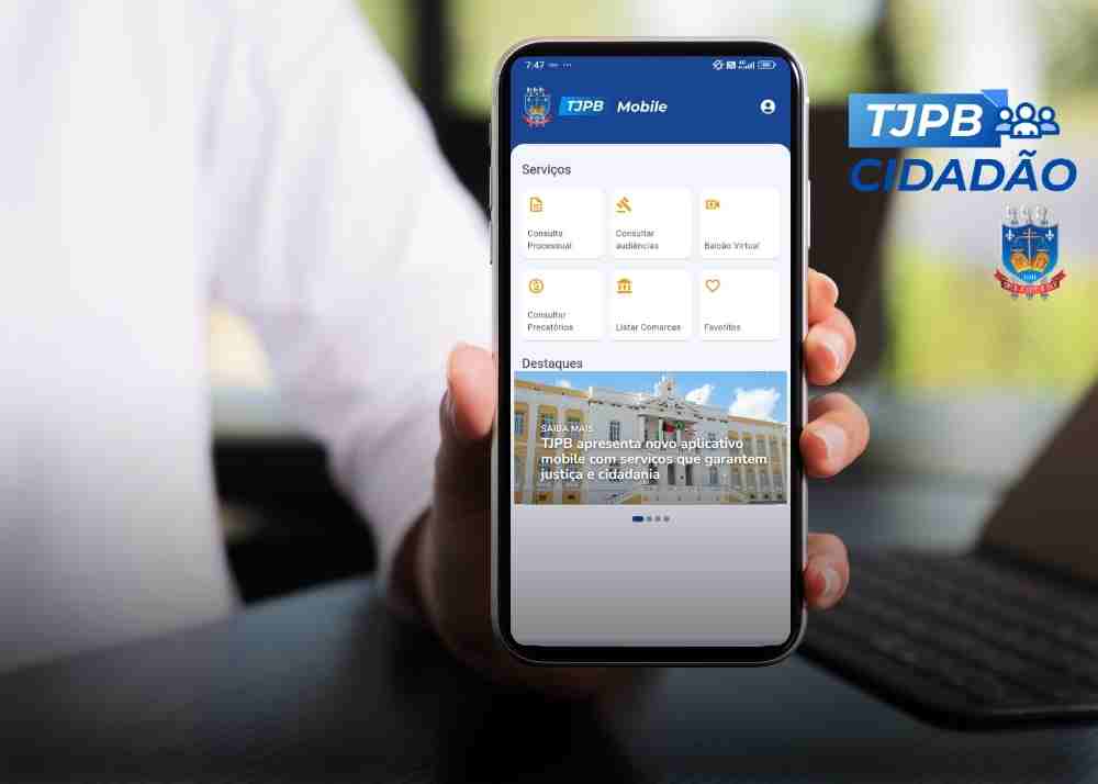 ‘TJPB Cidadão’: veja como é fácil baixar e acessar o novo aplicativo do Tribunal de Justiça da Paraíba