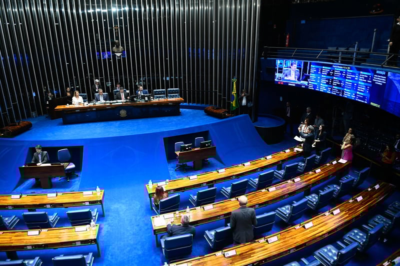 Plenário do Senado.