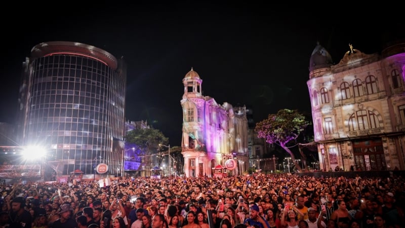 Show realizado durante o Festival Recife Capital do Brega, em 2024.