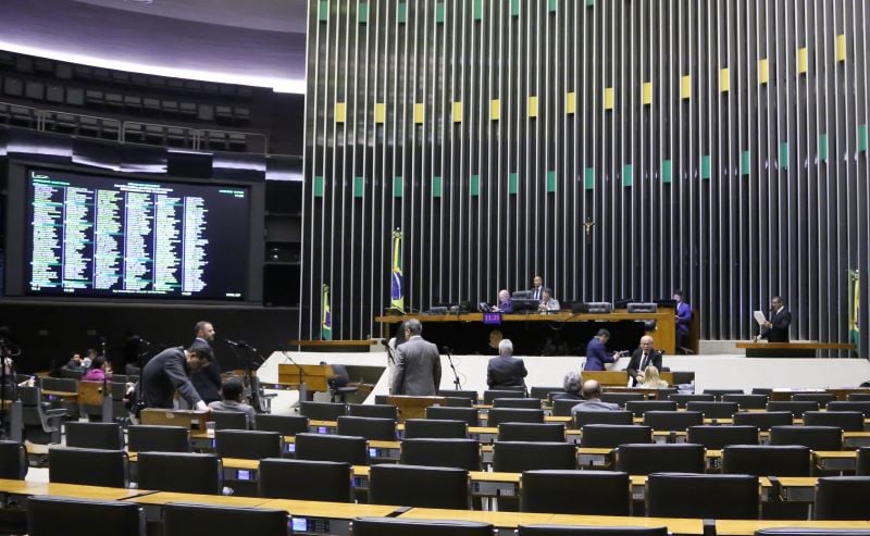 Plenário da Câmara dos Deputados.