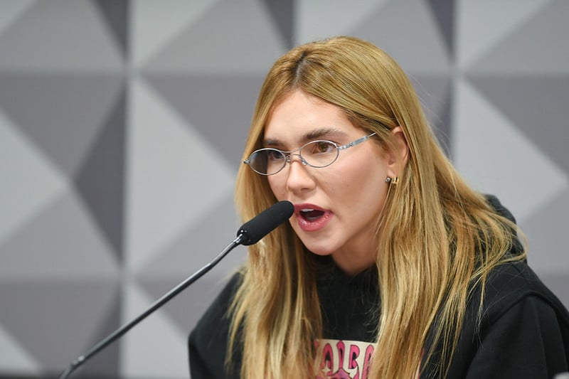 Virgínia Fonseca depõe à CPI das Bets no Senado