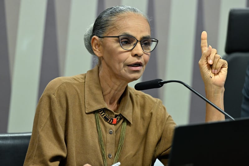 Ministra Marina Silva. 