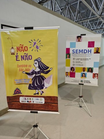 Não é Não, também no São João