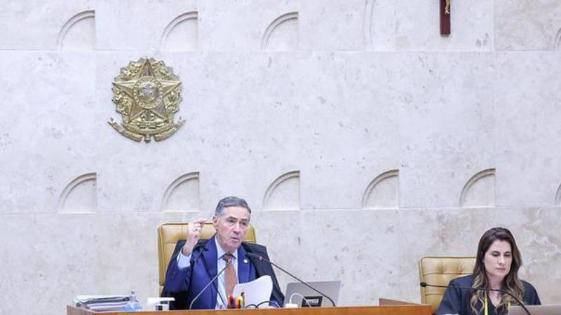 Presidente do STF, Luís Roberto Barroso.
