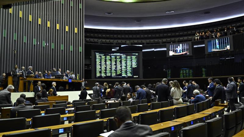 Plenário da Câmara dos Deputados.