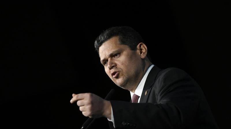 O presidente do Senado, Davi Alcolumbre (União Brasil-AP).