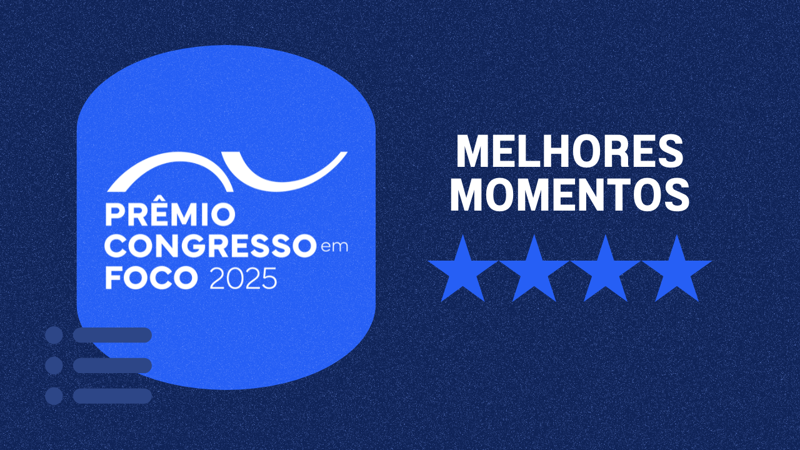 Prêmio Congresso em Foco reconhece os melhores parlamentares do ano.