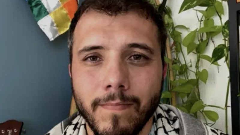 Coordenador da Coalizão Flotilha da Liberdade, Thiago Ávila está preso desde domingo em Israel. 