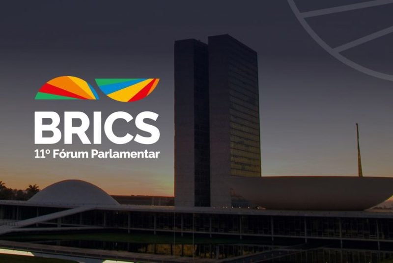 Fórum Parlamentar do BRICS começa nesta terça com reuniões de mulheres e comissões de Relações Exteriores.