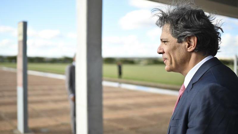 O ministro da Fazenda, Fernando Haddad.