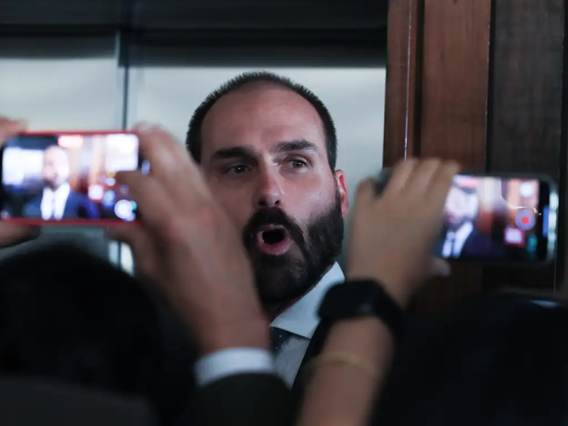 Eduardo Bolsonaro tem conduta 