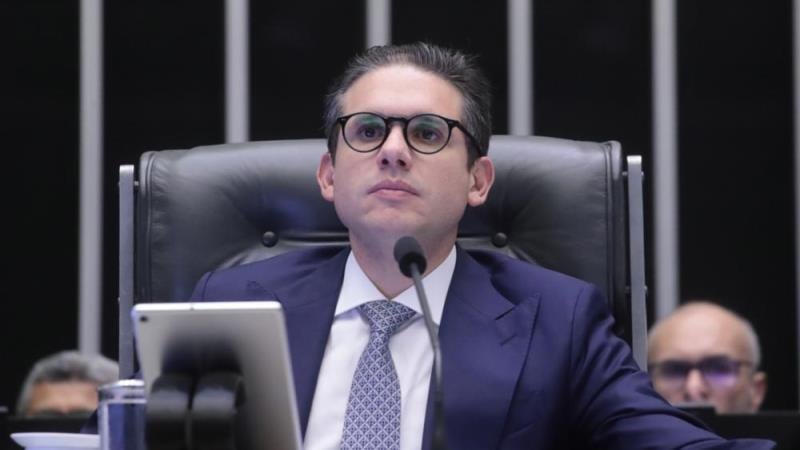 Presidente da Câmara dos Deputados, Hugo Motta (Republicanos-PB).