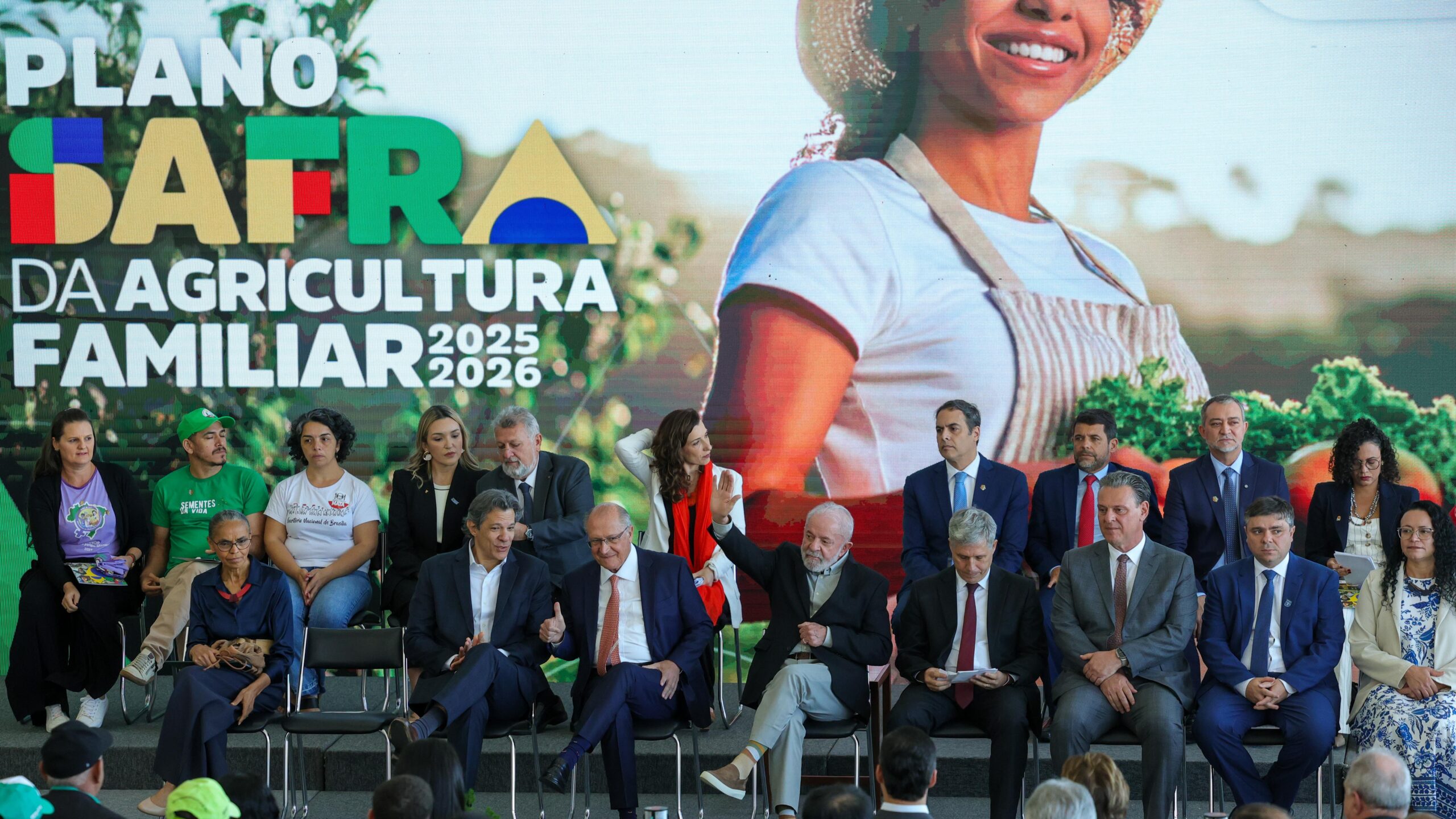 Cerimônia de lançamento do Plano Safra da Agricultura Familiar 2025/2026.