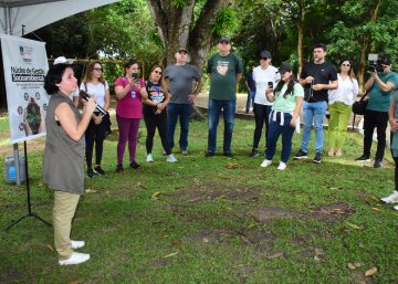 Trilha no Jardim Botânico