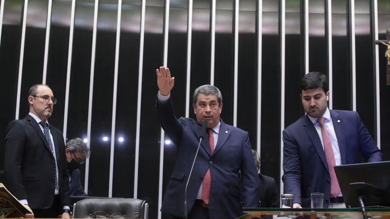 O deputado Coronel Tadeu (PL-SP), que tomou posse na segunda-feira (16).