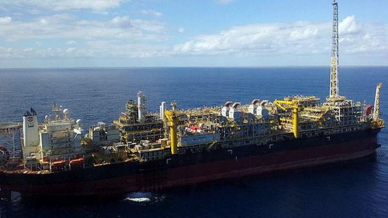 O petróleo bruto corresponde a 13,3% das exportações brasileiras.