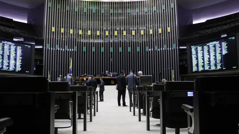 Plenário da Câmara dos Deputados.