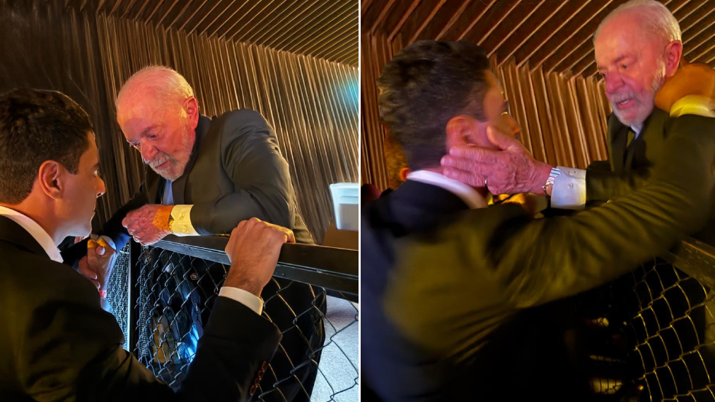 Lula conversa com JHC.