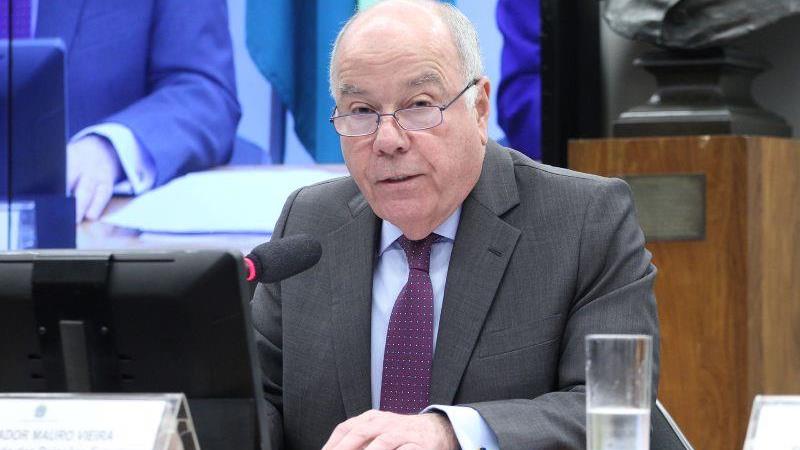 O ministro das Relações Exteriores, Mauro Vieira.