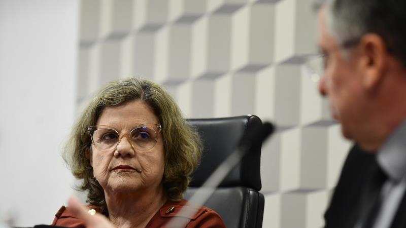 Senadora Teresa Leitão, presidente da comissão.