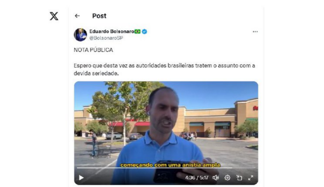 Alguns dos indícios que embasaram a ordem judicial contra Bolsonaro partiram da atividade do próprio filho.