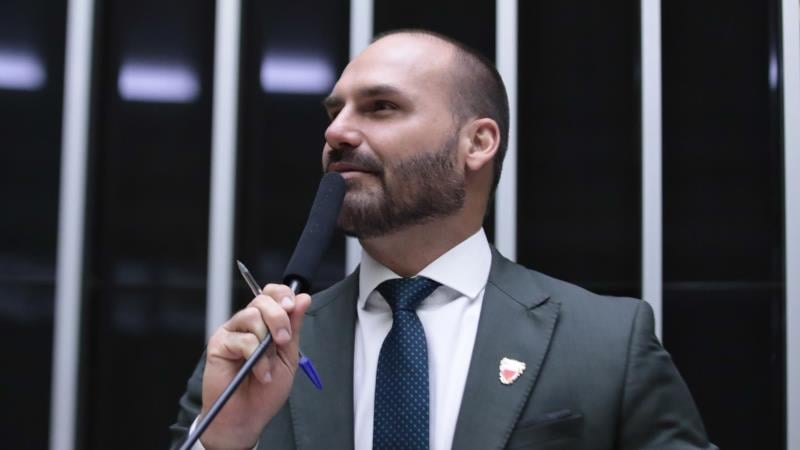 Parlamentar agradeceu o governo americano pela imposição de restrições a Alexandre de Moraes.
