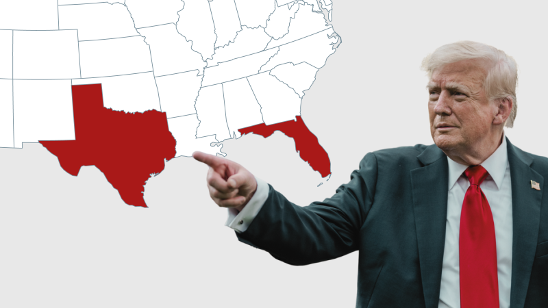 Tarifas de Trump em cima de produtos brasileiros podem prejudicar seus próprios aliados nos Estados.