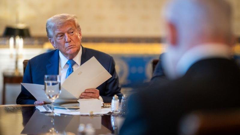 O presidente do Estados Unidos, Donald Trump.