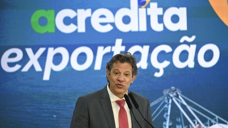 Haddad: governo prepara medidas para contemplar setores mais afetados pela sobretaxação dos EUA.