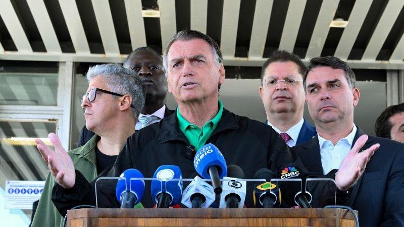 O ex-presidente Jair Bolsonaro.