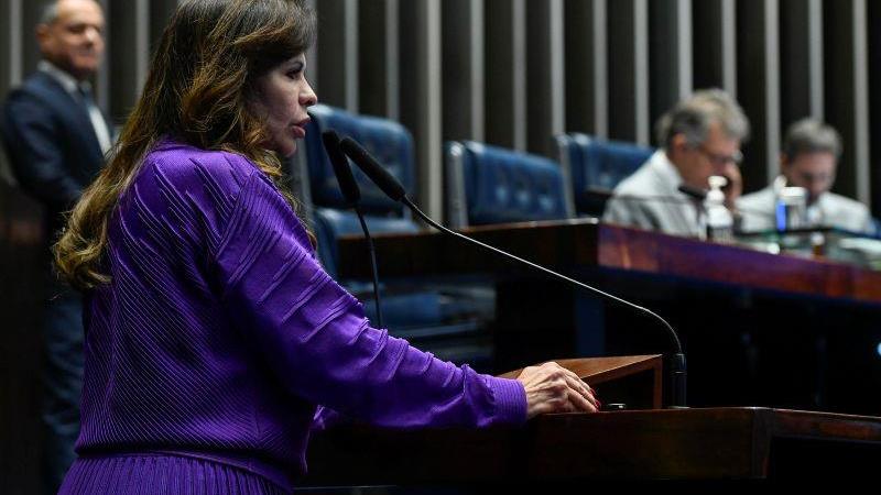 A senadora Professora Dorinha (União-TO) é a nova líder da bancada feminina.
