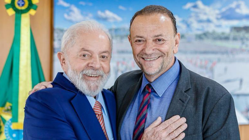 Edinho Silva e Lula.