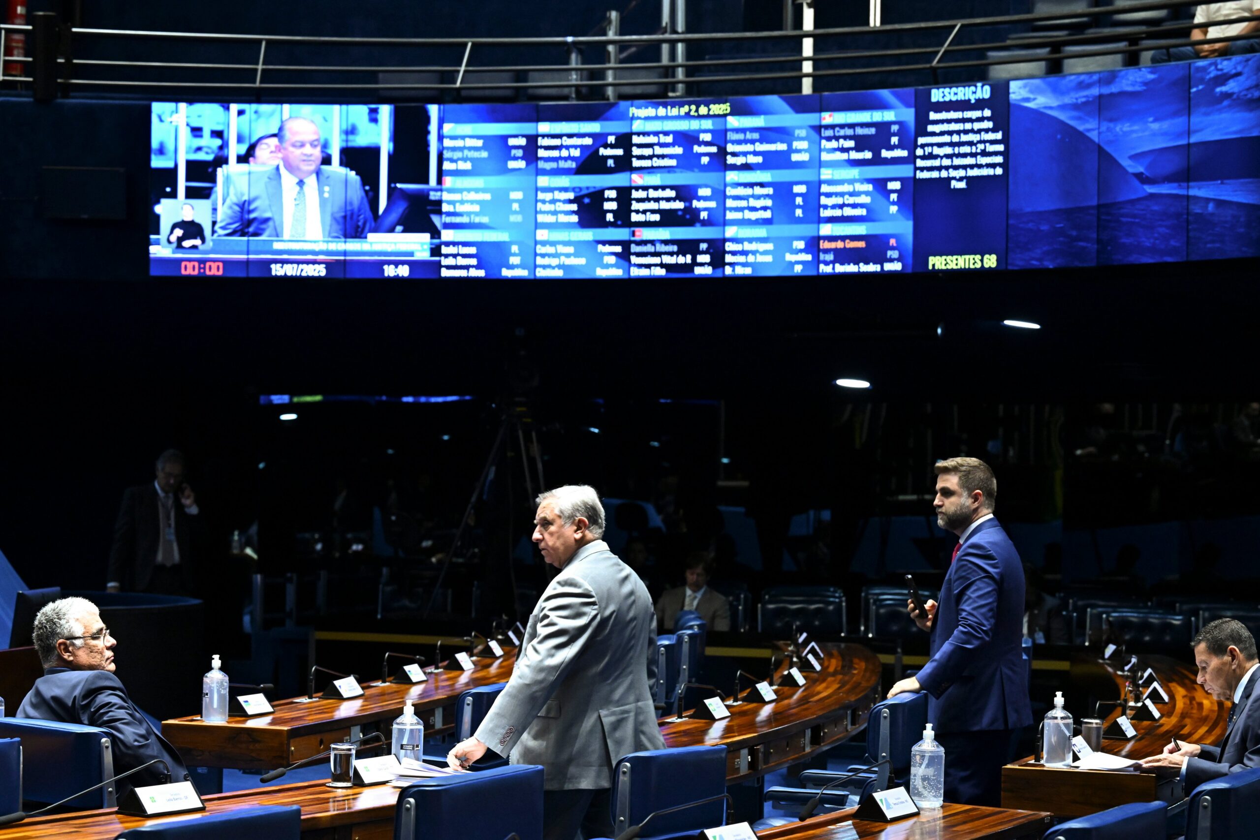 Plenário do Senado.