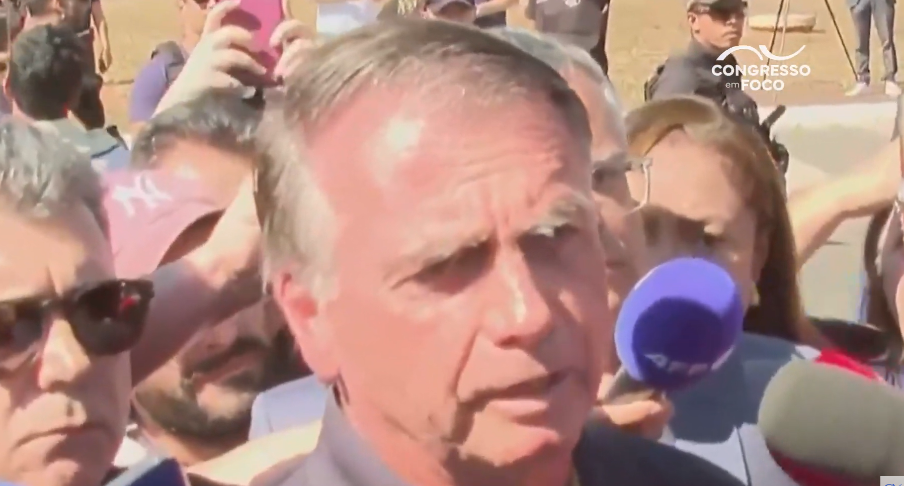 “Suprema humilhação”, diz Bolsonaro sobre tornozeleira eletrônica