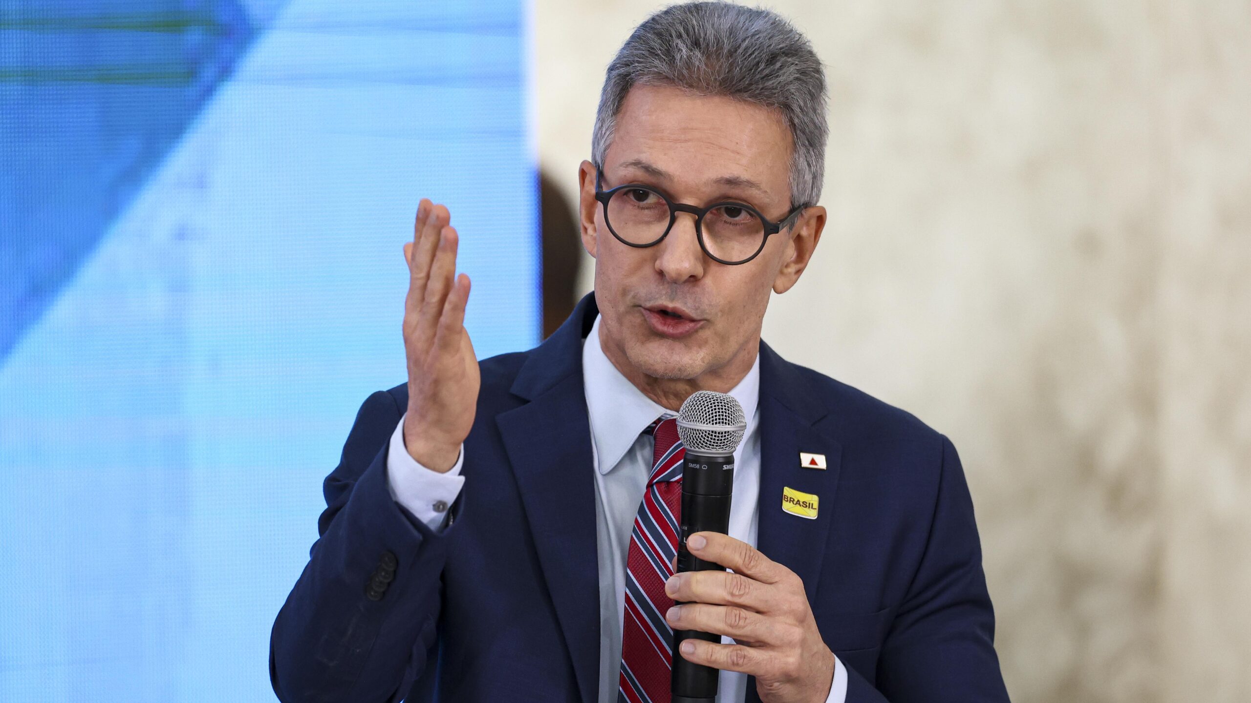 O governador de Minas Gerais, Romeu Zema.