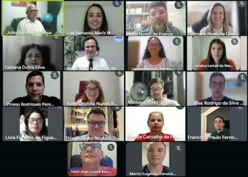 Print dos participantes do curso