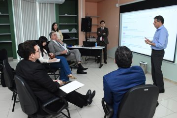 Foto da oficina sobre o novo portal