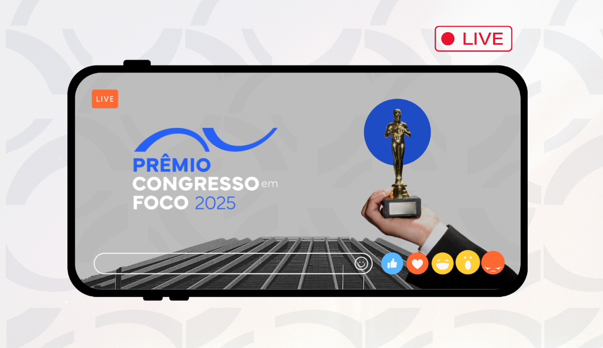 Cerimônia será transmitida ao vivo pelo Congresso em Foco, tanto pelo site quanto pelas redes sociais.