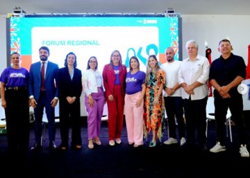 Foto dos particpantes do evento