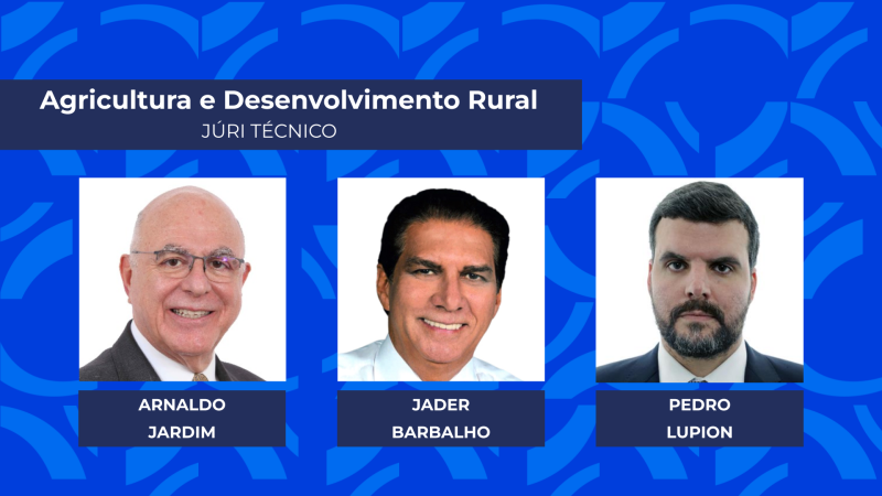 Parlamentares destaque na área de Agricultura e Desenvolvimento Rural por análise do júri técnico do Prêmio Congresso em Foco 2025.