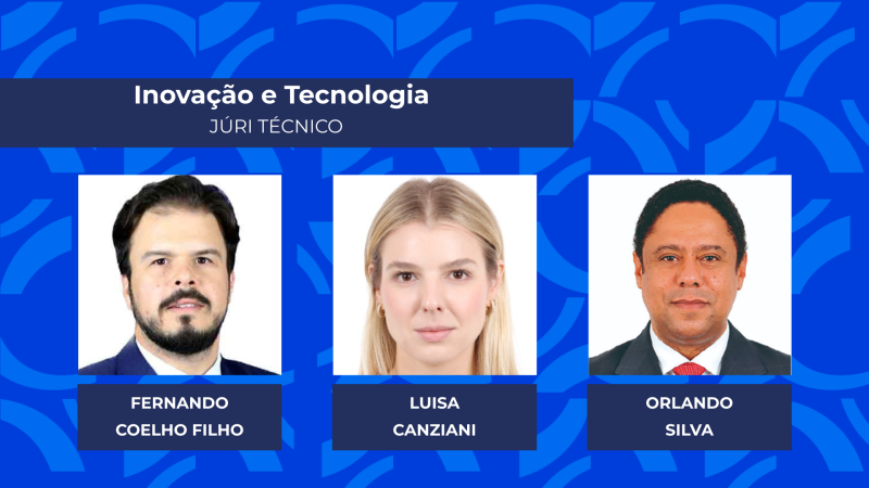 Parlamentares destaque na área de Inovação e Tecnologia por análise do júri técnico do Prêmio Congresso em Foco 2025.