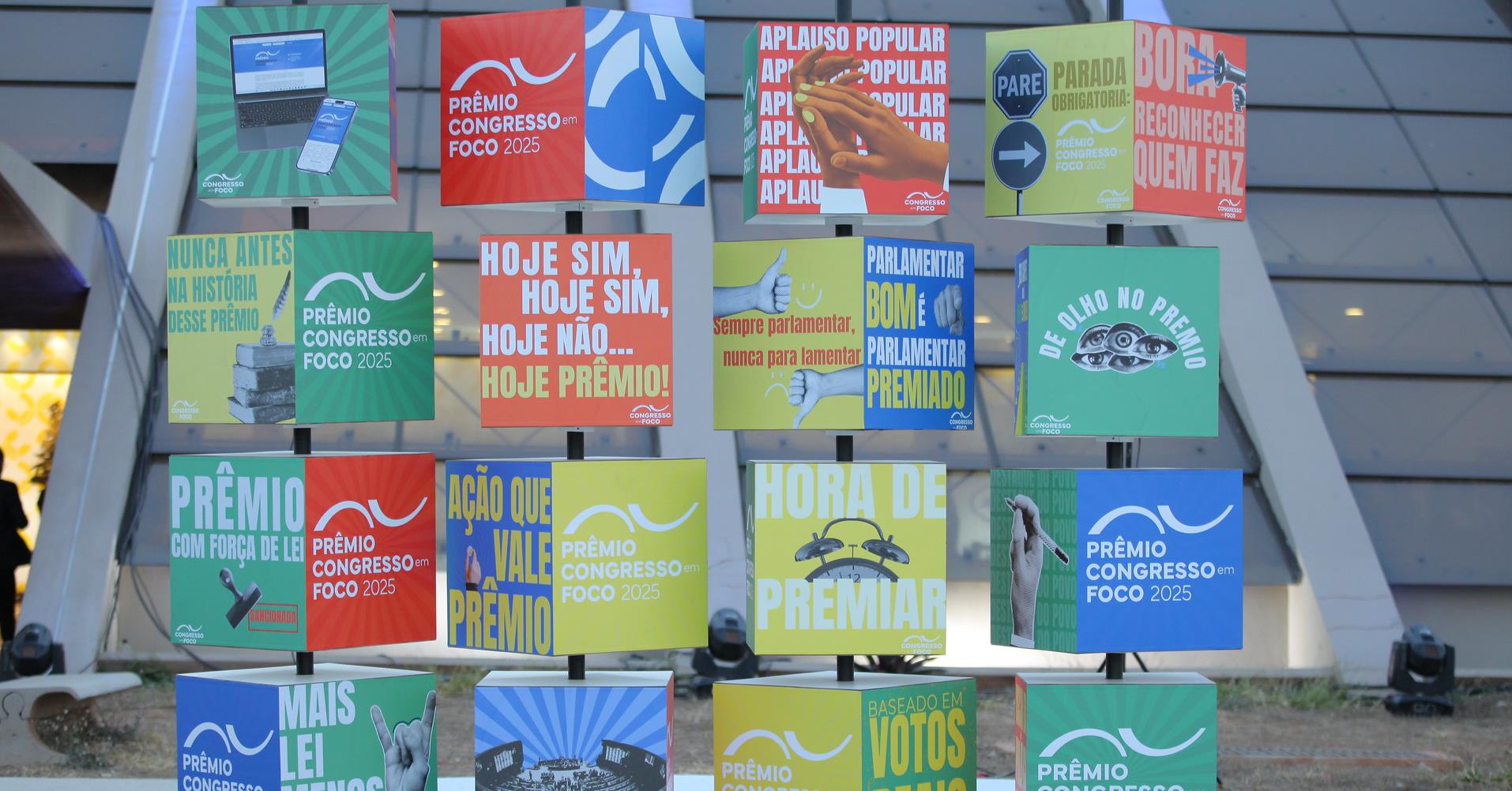 Prêmio Congresso em Foco 2025 contemplou todas as vertentes políticas