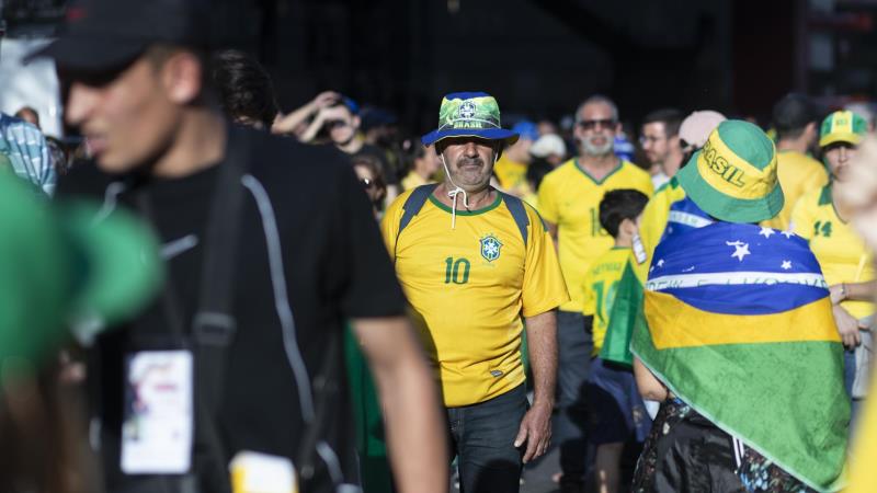Manifestantes bolsonaristas em ato do dia 29 de junho de 2025 na Avenida Paulista.