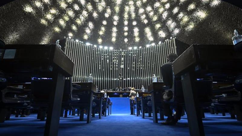 Plenário do Senado.Semana tem duas propostas de emenda constitucional em pauta.