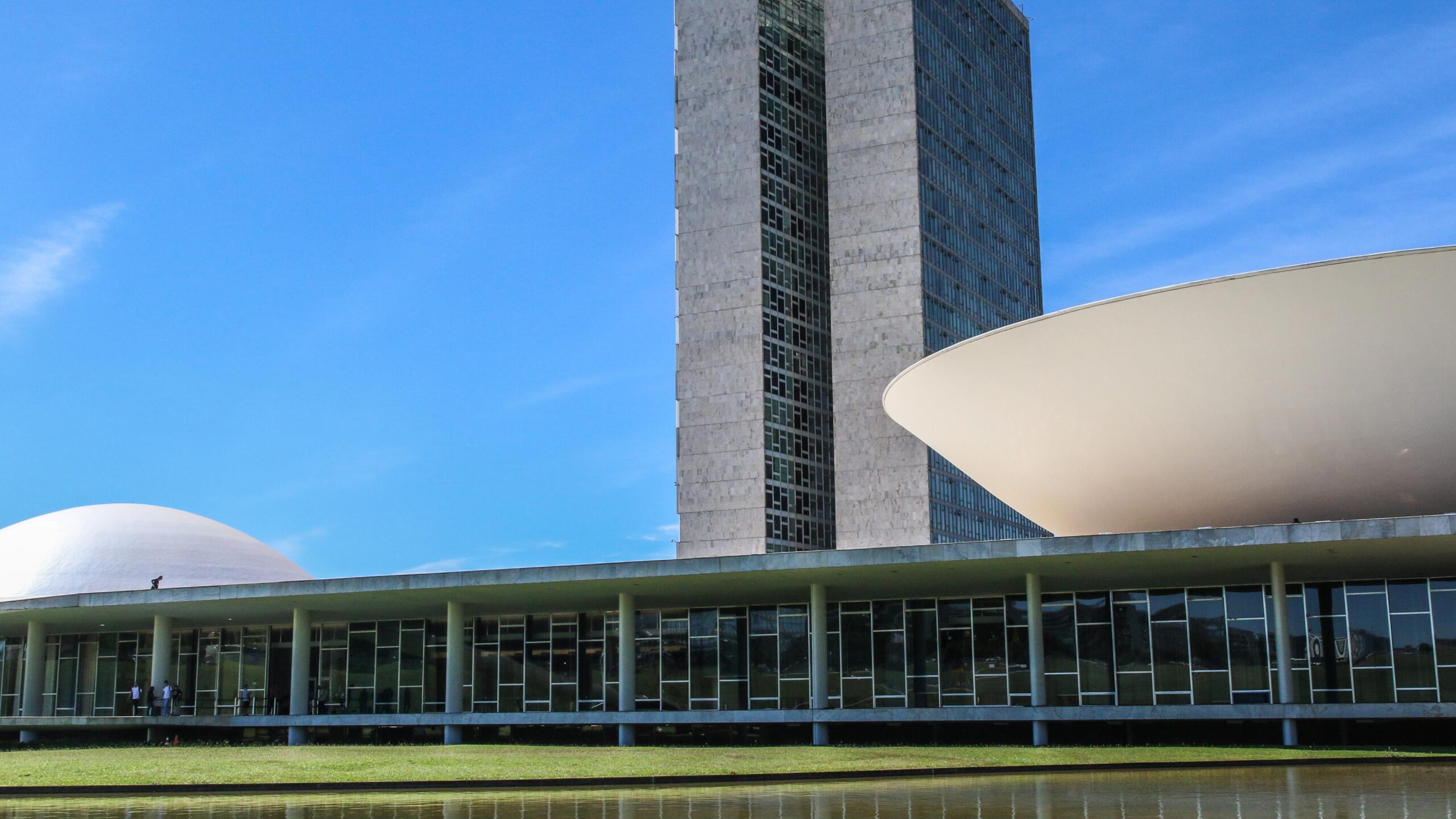 Fachada do Congresso Nacional, em Brasília.