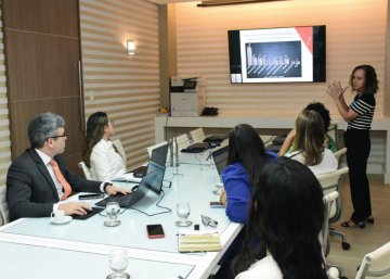 Foto da reunião do GMF