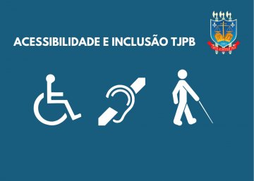 Banner alusivo à acessibilidade